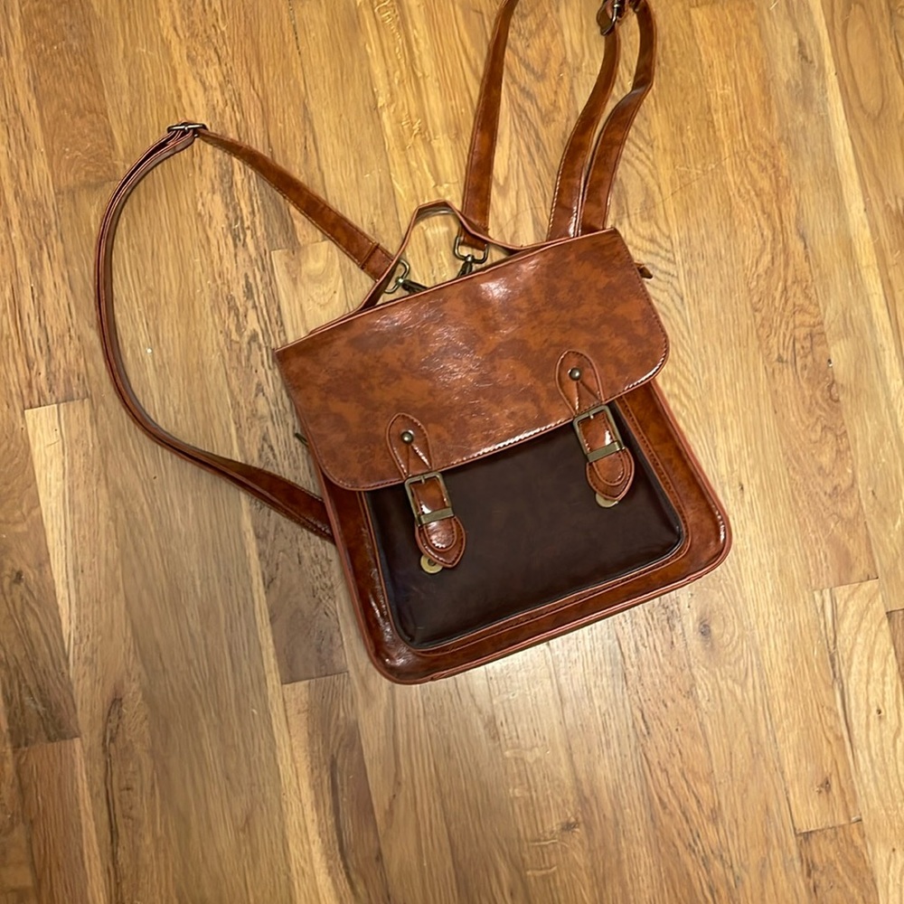 Modcloth pleather backpack